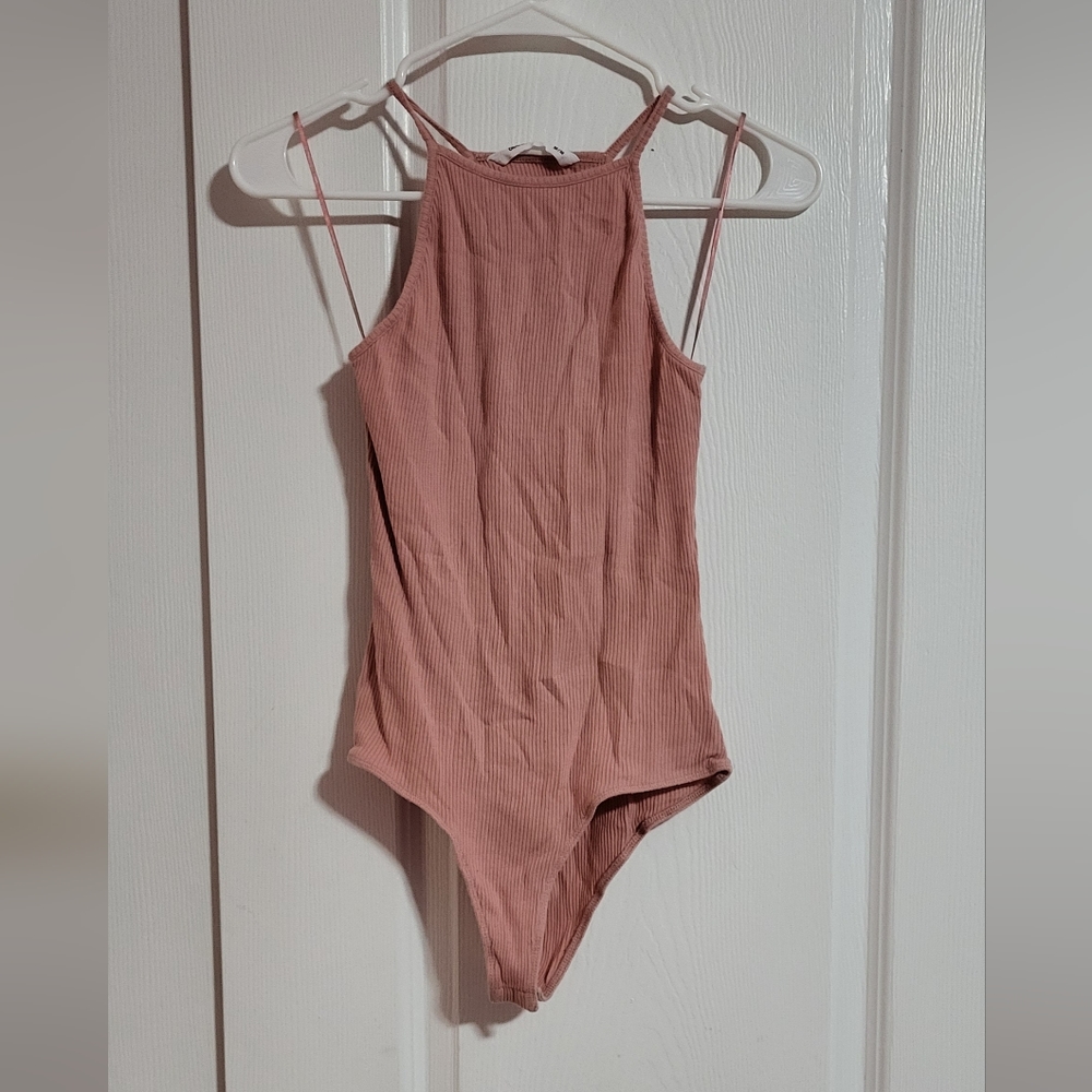 Halter tank bodysuit